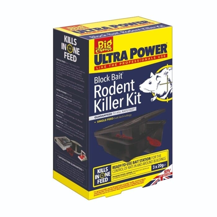 STV Ultra Power Block Bait Rodent Killer Kit (STV566) 1 STV Ultra Power Block Bait Rodent Killer Kit (STV566)