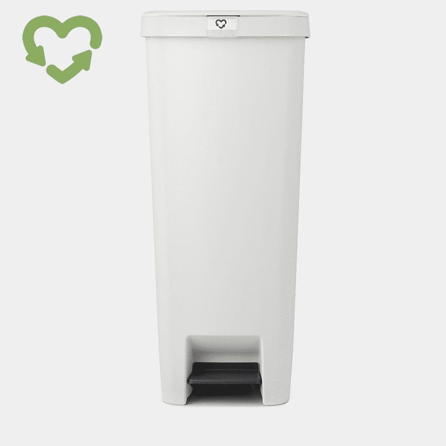 Brabantia Step Up Pedal Bin 40L - Light Grey - 800009