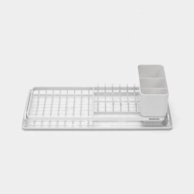 Brabantia SinkSide Compact Dish Drying Rack - Light Grey - 117282