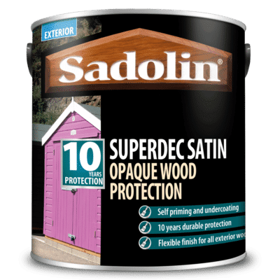 Sadolin Superdec Satin Opaque Wood Protection