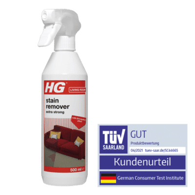 HG carpet stain remover extra strong and upholstery