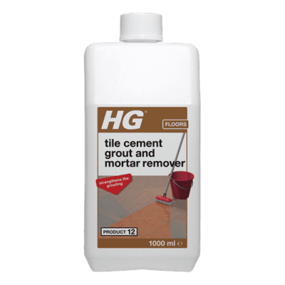HG tile cement grout and mortar remover