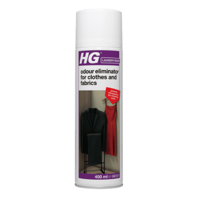 HG odour eliminator for clothes and fabrics