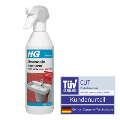 HG limescale remover foam spray super powerful