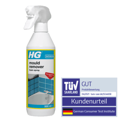 HG mould remover foam spray