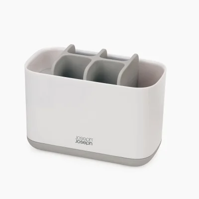 Joseph Joseph EasyStore™ Large Toothbrush Holder Light Grey
