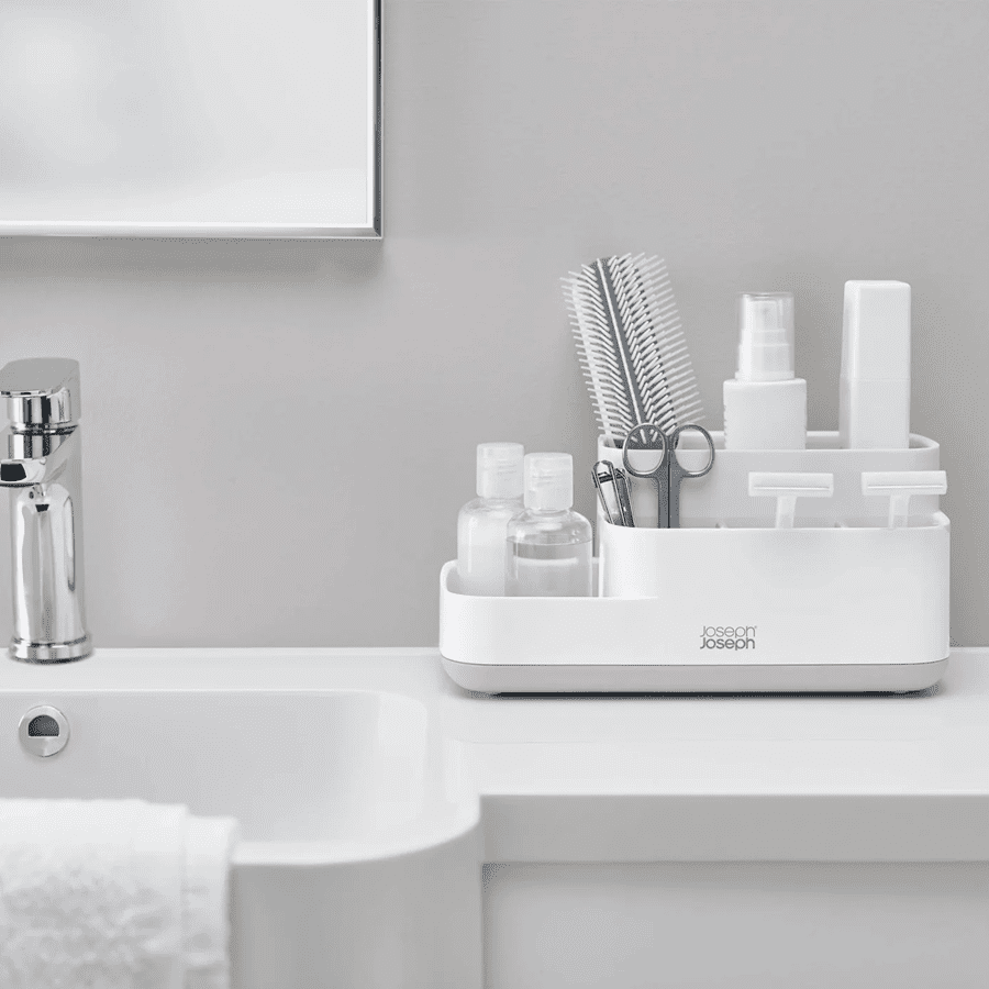 Joseph Joseph EasyStore™ Light Grey Bathroom Storage Caddy 1 Joseph Joseph EasyStore™ Light Grey Bathroom Storage Caddy