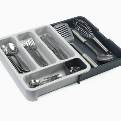 Joseph Joseph DrawerStore™ Expandable Cutlery Tray Grey