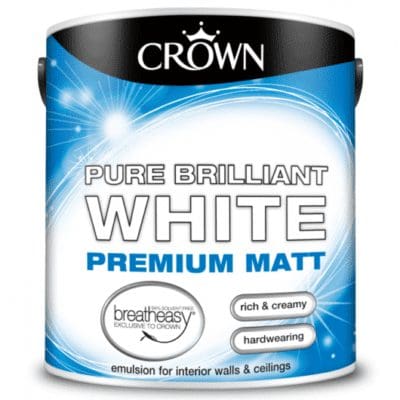 Crown Premium Matt Emulsion White 2.5