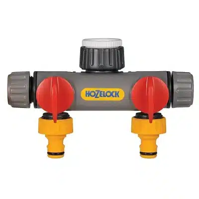 Hozelock 2-way Hose Pipe Connector (2252)