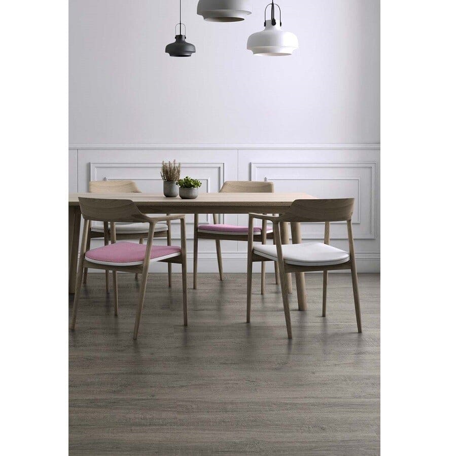 Kraus Ashdown Grey Plank Flooring