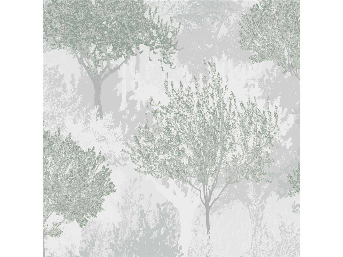 Birch - Sage Wallpaper