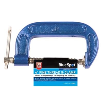 BlueSpot G Clamp 4"