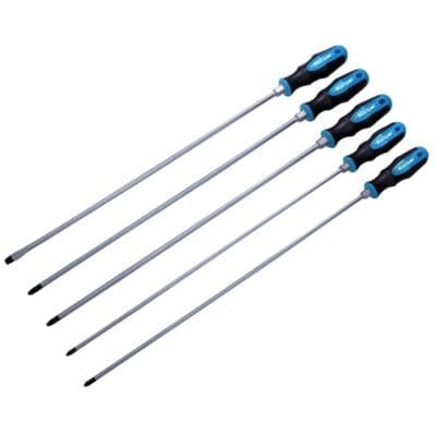 BlueSpot 5 PCE 450mm Long Screwdriver Set