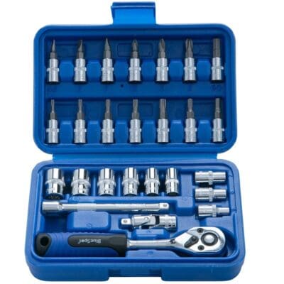 BlueSpot 1/4" Metric Socket Set (5-13mm)