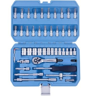 Blue Spot 1/4" Metric Socket Set (4-14mm)