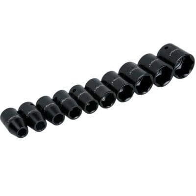 BlueSpot 1/2" Impact Sockets 10 PCE (9-27mm)