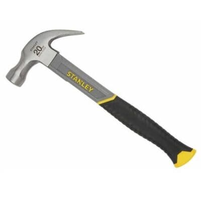 Stanley Fibreglass Claw Hammer 20oz - STA051310