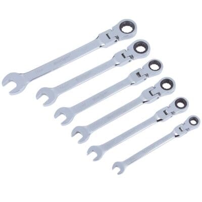 Blue Spot Flexible Ratchet Spanner Set (8-17mm)