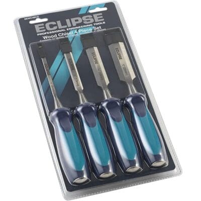 Eclipse High Impact Bevel Edge Wood Chisel 4Pce Set
