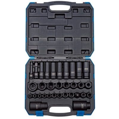 Draper Impact Socket Set, 3/8" & 1/2" - 83098