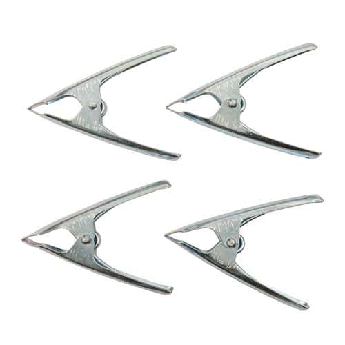 Silverline Stall Clips 4pk 50m Jaw