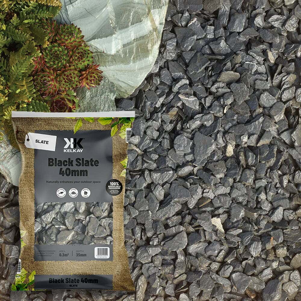 Kelkay Black Slate 40mm (2 for £12) 1 Kelkay Black Slate 40mm (2 for £12)
