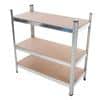 Silverline Boltless Freestanding Shelving Unit 2 Silverline Boltless Freestanding Shelving Unit