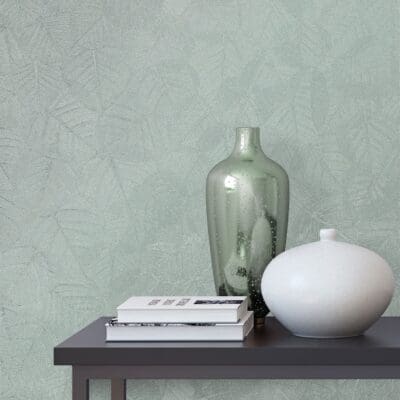 Elmwych Green Wallpaper