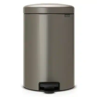 Brabantia NewIcon Pedal Bin Platinum 20L