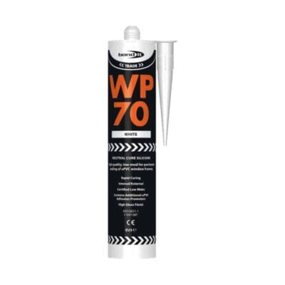 WP70 Oxime Silicone White for Door & Window Frames