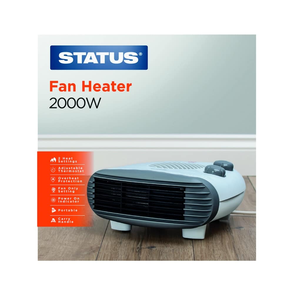 Status Flat Fan Heater 2000w 1 Status Flat Fan Heater 2000w