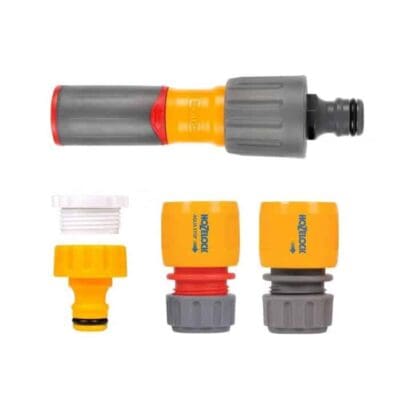Hozelock 3 in 1 Nozzle Plus & Fittings Grab Bag