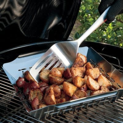 Weber Deluxe Grilling Basket – Square (Stainless Steel) - 6434
