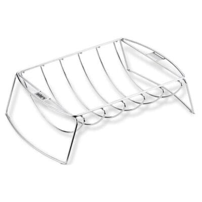 Weber Premium Grilling Rack - Rib and Roast Holder - 6469