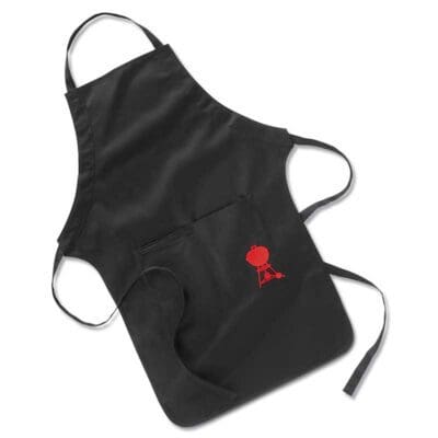 Weber Apron with adjustable strap (Black) - 6474