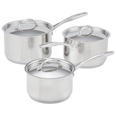 Stellar 7000 3 Piece Saucepan Set