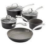 Stellar Rocktanium, 5 Piece Saucepan Set, Non-Stick