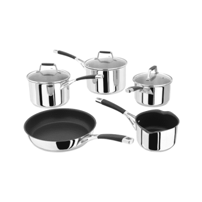 Stellar Induction 5 Piece Saucepan Set