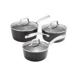 Stellar Rocktanium 3 Piece Saucepan Set