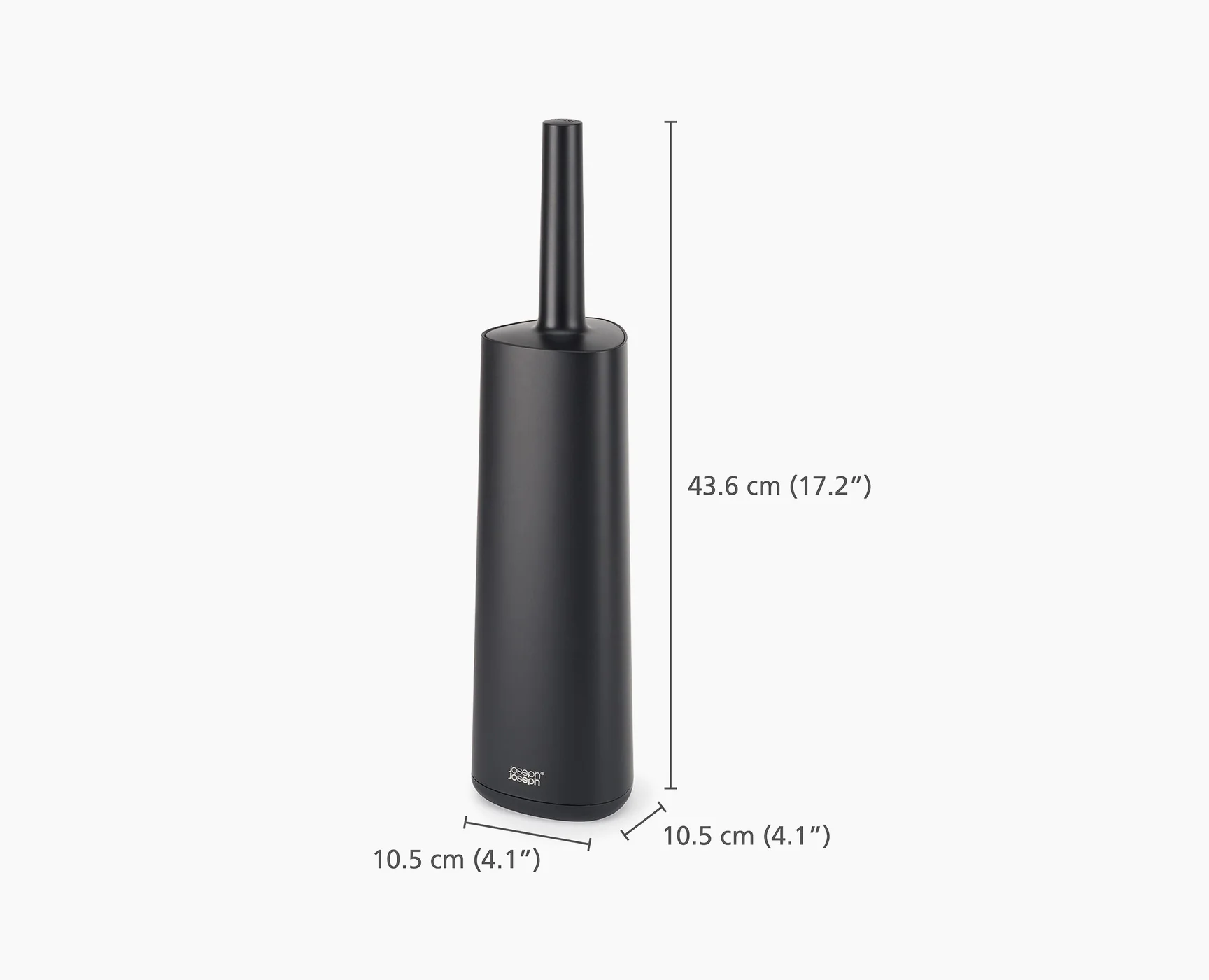 Joseph Joseph Flex™ 360 Matt Black Toilet Brush 3 Joseph Joseph Flex™ 360 Matt Black Toilet Brush - Image 3