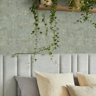 Ornamental Texture Sage Wallpaper