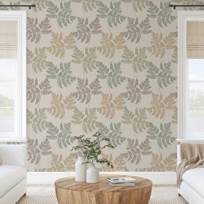 Anaya Fern Green Wallpaper