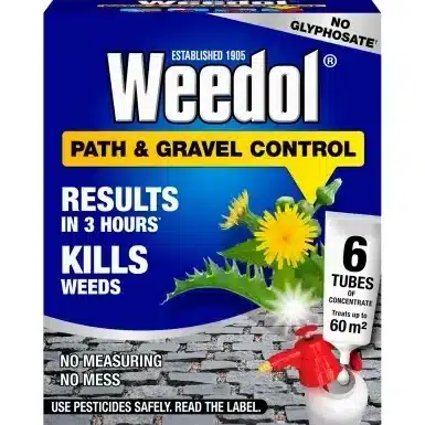 Weedol Path & Gravel Concentrate 6 Tubes