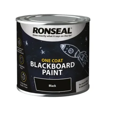 Ronseal One Coat Blackboard Paint 250ml