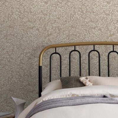 NEXT Ditsy Leaf Neutral Wallpaper