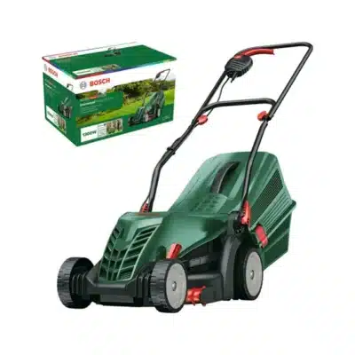Bosch UniversalRotak 34-410 Lawn Mower – 34cm, 1300W Corded Rotary Mower