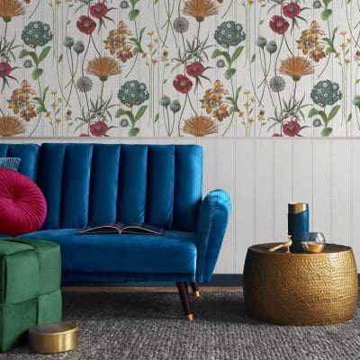 Botanist White Multi Wallpaper