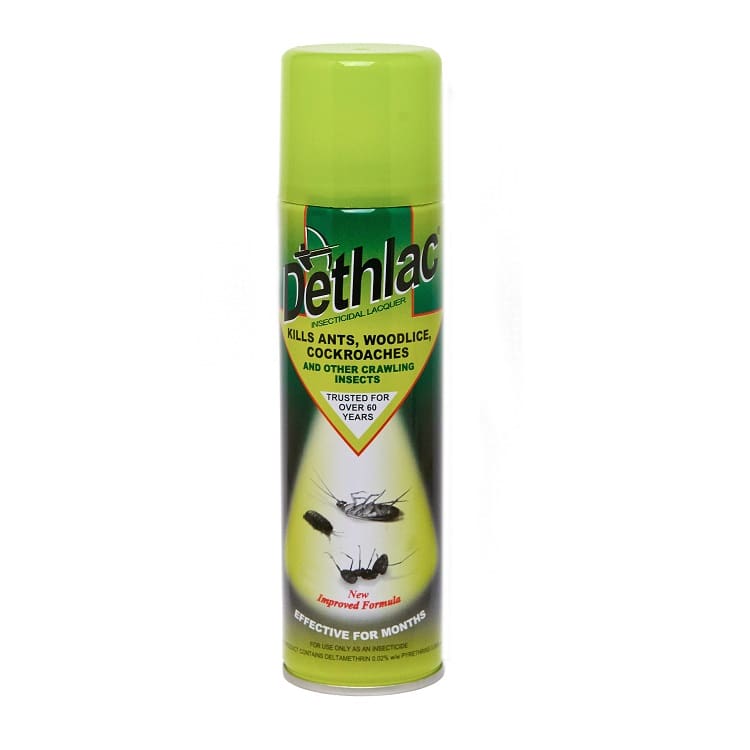Dethlac Insecticidal Lacquer Spray 250ml 1 Dethlac Insecticidal Lacquer Spray 250ml