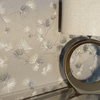 Valentino Pine Trail Soft Mocha Wallpaper